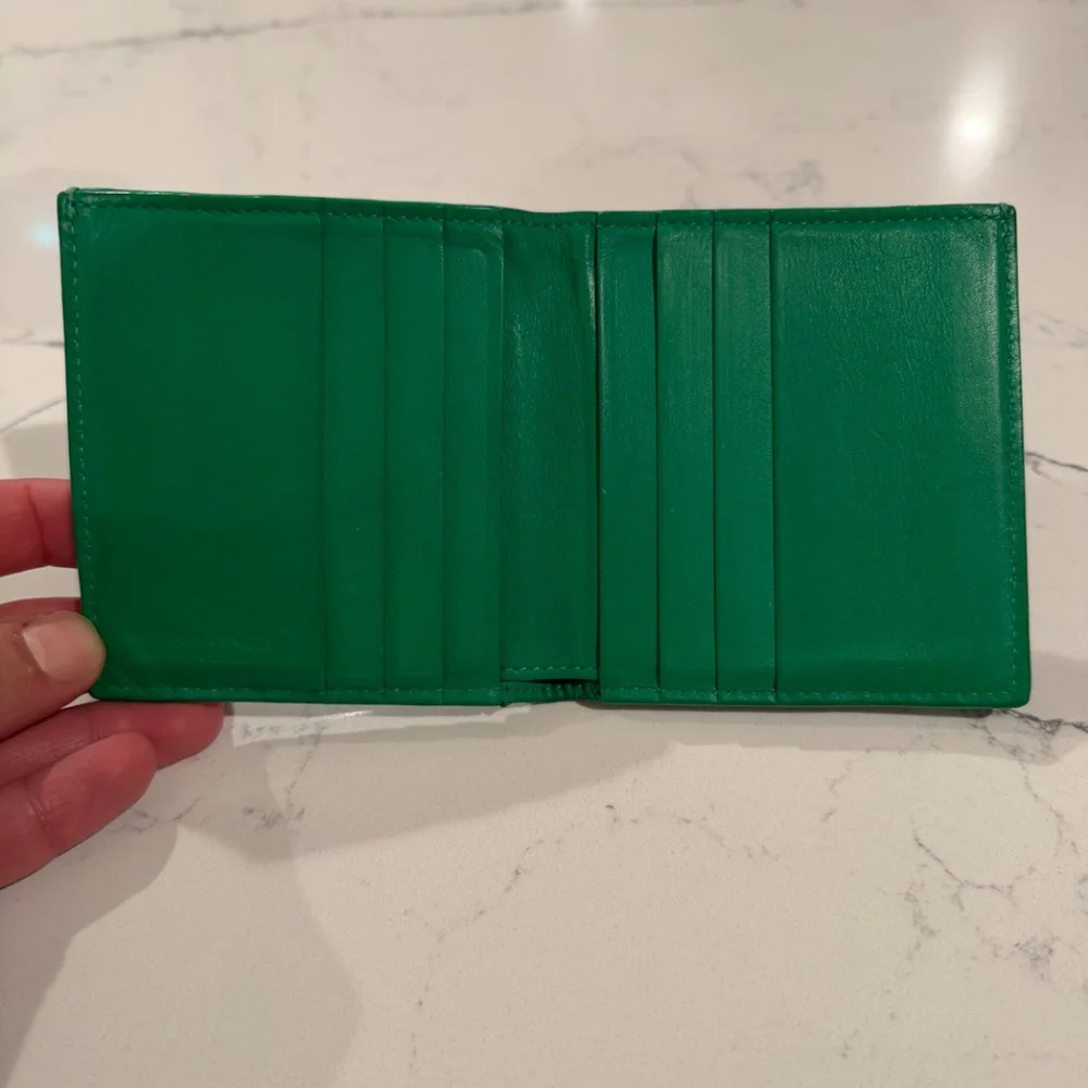 Green Bottega Veneta Wallet